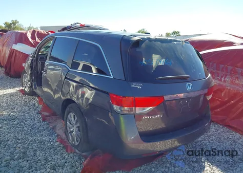 2015 Honda Odyssey Ex-L из США, поврежденный, VIN 5FNRL5H69FB060857